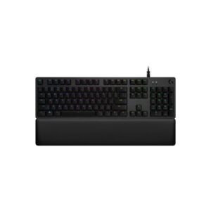 Logitech G513 Lightsync RGB Mechanical Gaming Keyboard - Cable Connectivity - USB 2.0 Type A Interface - English - Windows - Mechanical Keyswitch - Carbon